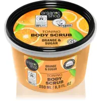 Organic Shop Orange & Sugar exfoliant tonifiant pentru corp