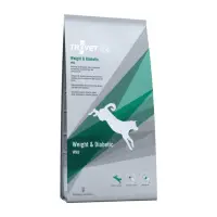 TROVET Dog Weight & Diabetic WRD, dietă veterinară câini, hrană uscată, afecțiuni metabolice (obezitate și diabet), 3 kg