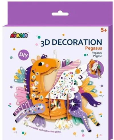 Set creativ Avenir - Decor 3D DIY, Pegasu