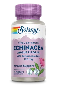 Echinacea Angustifolia 125 mg Solaray, Secom | 60 capsule vegetale