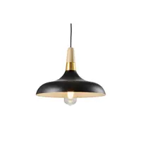 Lampa tavan - Ceiling fixture SKANDI 2,7382,AC220-240V,50/60Hz,1*E27, IP20, Diameter 35 CM, single, black