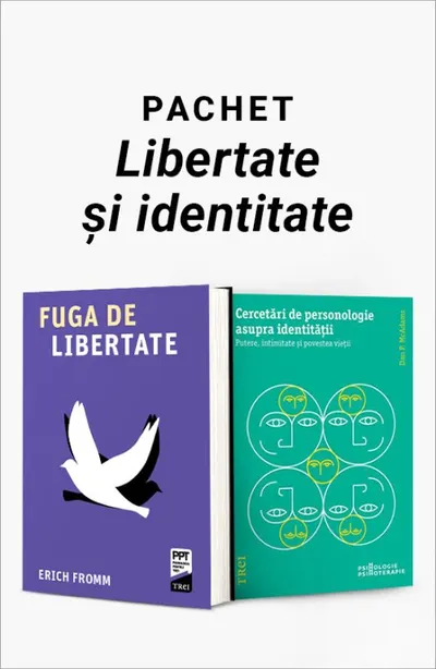 Pachet Libertate și identitate. Fuga de libertate/Cercetări de personologie asupra identității