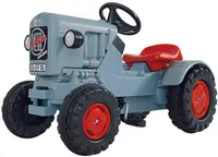 Tractor cu pedale BIG - Eicher Diesel ED 16, gri