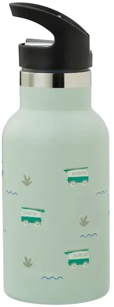 Sticlă și termos din oțel inoxidabil 2 în 1 Fresk - Surf Boy, 350 ml