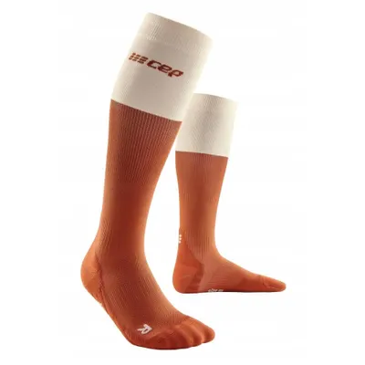 Sosete compresie inalte - Bloom Socks Running tall W - Ginger