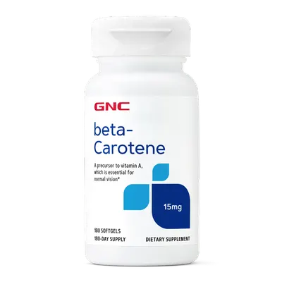 Gnc Beta Caroten 15mg 180cps 100138