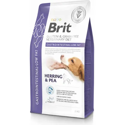 Hrana uscata pentru caini Brit Grain Free VD Gastrointestinal Low Fat 2 kg