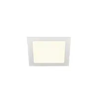 Spot incastrat, SENSER 18 Ceiling lights, white Indoor LED recessed ceiling light square white 4000K,