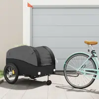 Gossi remorca pentru biciclete, negru, 45 kg, fier