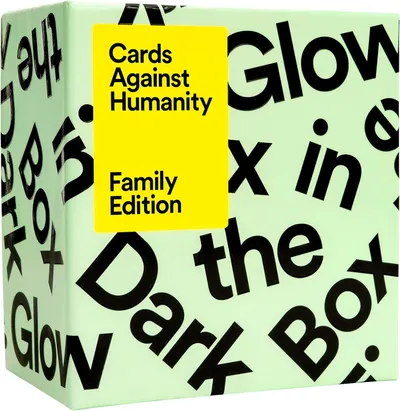 Extensie pentru joc de masă Cards Against Humanity - Family Edition: Glow In The Dark Box