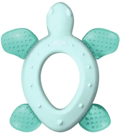 Jucarie gingival de răcire Nuk - Broască-țestoasă, verde