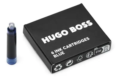 Set de rezerve pentru stilou Hugo Boss - Albastru, 6 buc