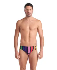 Slip de baie Arena Painters Stripe Swim Briefs