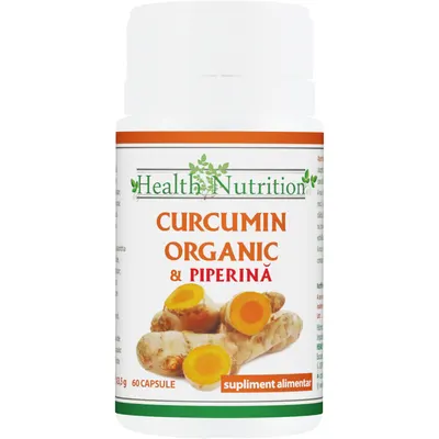 Curcumin Organic + Piperina 60cps