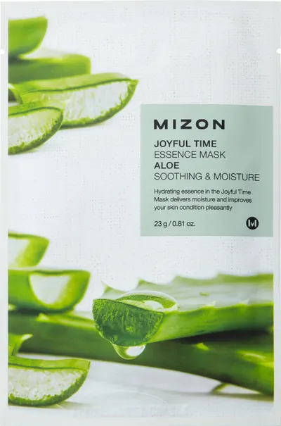 Mizon Joyful Time Mască de față cu folie Aloe, 23 g