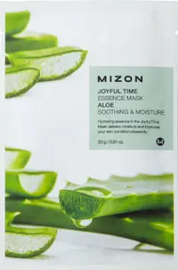 Mizon Joyful Time Mască de față cu folie Aloe, 23 g