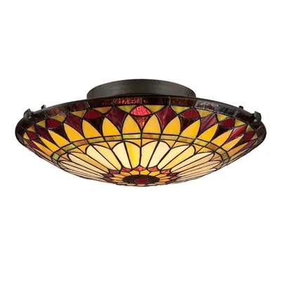 Corp de iluminat decorativ pentru exterior, West End 2 Light Medium Floating Flush Mount