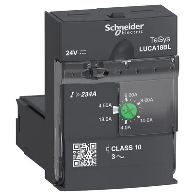 Unitate de comanda standard LUCA - clasa 10 - 4.5...18 A - 24 V c.c. Schneider