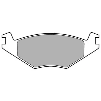 Set placute frana, frana disc DELPHI LP505