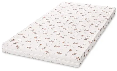 Saltea pentru copii Lorelli - Classic, 70 х 140 cm, bej cu ursuleți dormind