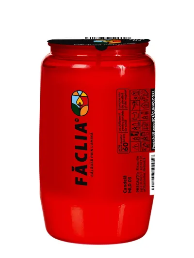 Faclia Candela plastic cu ulei 150 g MLD 03