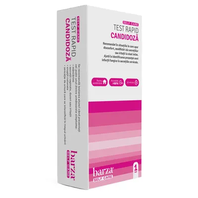 Test rapid depistare candidoza Barza, Self Care | 1 bucata