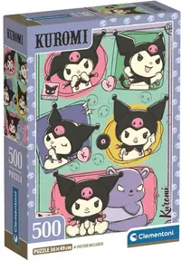 Puzzle Clementoni de 500 piese - Kuromi