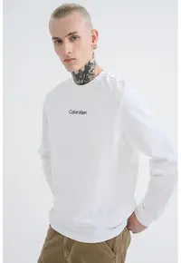 Bluza lejera de bumbac - Alb