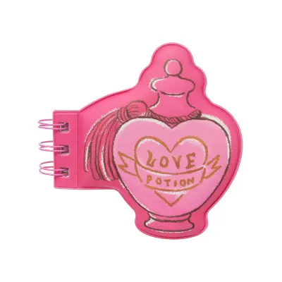 Caiet cu spirala MINISO, seria Harry Potter (sticluta roz - Love Potions) (80 de coli)