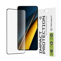 Folie de protectie Ecran Techsuit pentru Xiaomi Poco X6 Pro, Sticla Securizata, Full Glue, 111D