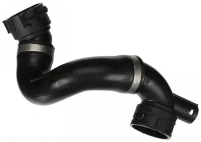 Furtun Intercooler Dreapta (Inferior, diametru 46mm, lungime 343mm, negru) potrivit BMW 1 (E82), 1 (E87), 3 (E90), 3 (E91), 3 (E92) 2.0 2.5 3.0 12.04-10.13