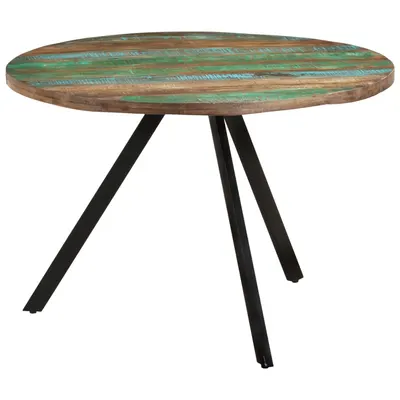 Gossi masa de bucatarie, 110x75 cm, lemn masiv reciclat