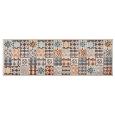 Gossi covoras de bucatarie lavabil, 45x150 cm, model mozaic