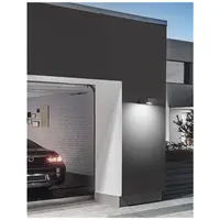 Aplica APOLLO Inchis Gray Aluminiu Acrylic Diffuser LED 6 Wat 300Lm 3000K 110-265 Volt 50Hz Beam 120 degrees -IP54-