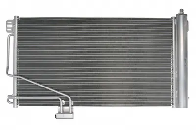 Condensator climatizare (cu uscator) potrivit MERCEDES C (CL203), C T-MODEL (S203), C (W203), CLC (CL203), CLK (A209), CLK (C209), SLK (R171) 1.8-5.5 05.00-06.11