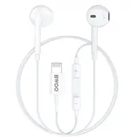 Handsfree Lightning BWOO BO-HF179, Alb