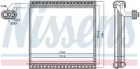 Evaporator aer conditionat potrivit HONDA CIVIC VIII 1.3H 1.8 2.0 09.05-