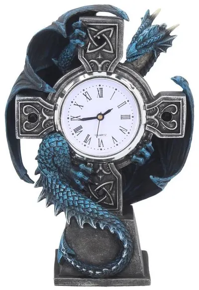 Ceas Nemesis Now Art: Anne Stokes - Draco, 18 cm