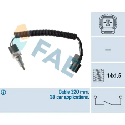 Comutator, lampa marsalier FAE 40585