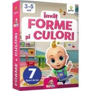 Carduri educative TraLaLa. Invat forme si culori