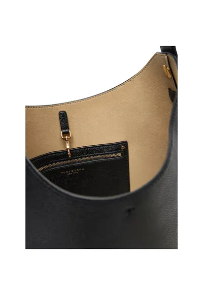 Geanta dama Romy Hobo - piele naturala - neagra - 170964