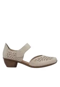 Pantofi casual - dama - ANTISTRESS - 43750-62 bej - piele ecologica - Bej