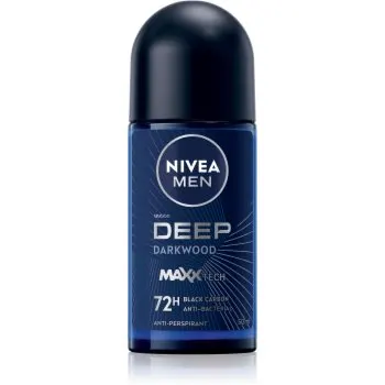 NIVEA MEN Deep deodorant roll-on antiperspirant pentru barbati