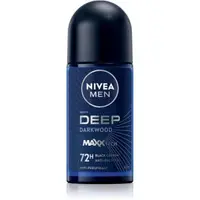 NIVEA MEN Deep deodorant roll-on antiperspirant pentru barbati