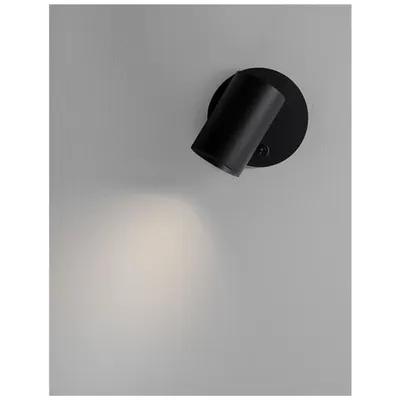 Plafoniera NET Nisipiu Negru Aluminiu Adjustable Intrerupator On/Off LED GU10 1x10 Wat IP20 220-240 Volt Fara bec