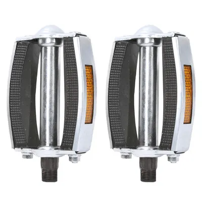 Set pedale retro pentru bicicleta clasica sau tricicleta, model vechi cu cauciuc gros si corp metalic, universale, engros