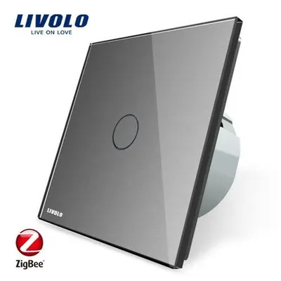 Intrerupator simplu ZigBee Gri