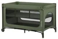 Pătuț pentru bebeluși 2 în 1 Lionelo - Jasmin Easy Fold, Green Olive