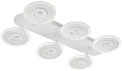 Plafoniera LED Elbulgaria - Lander, 2780-6, 126W, IP20, alb