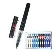Stilou CNX 221, alimentare pompita, corp plastic, model Snowboard / Basketball, clips tip agrafa
